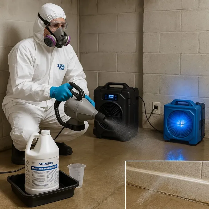 Sanitization and Odor Removal process in Duvall, WA