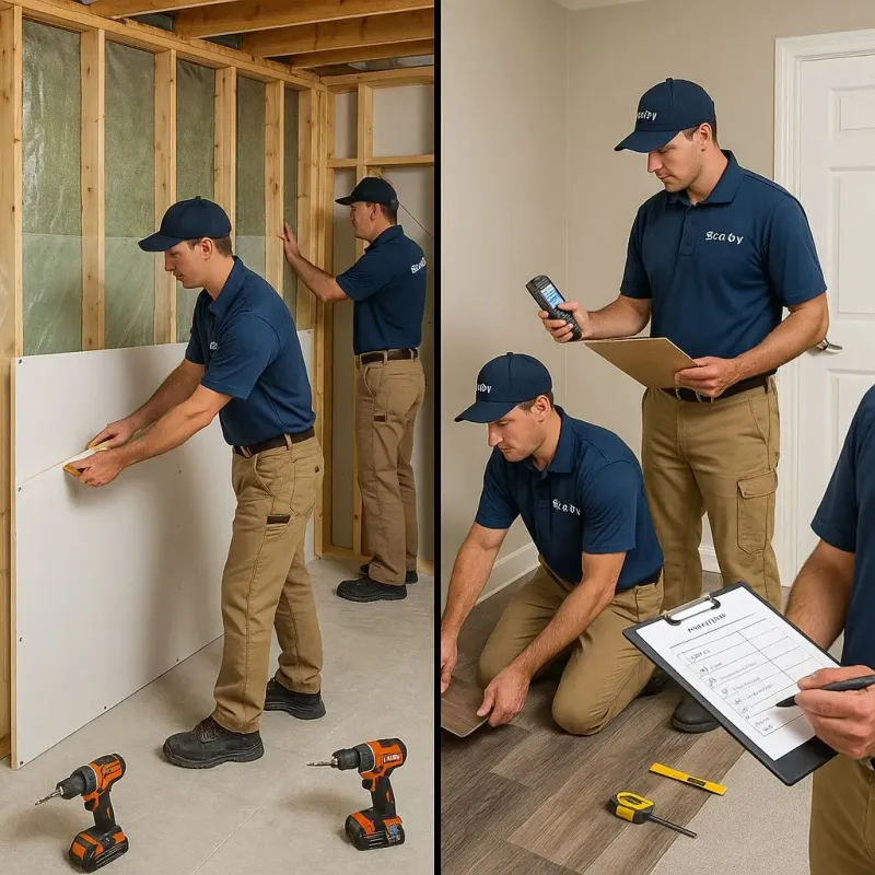 Repairs and Reconstruction process in Duvall, WA